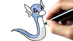Comme pour les précédents pokémon, vous allez commencer realiser les details du dessin d'aquali. Comment Dessiner Minidraco Tutoriel Youtube