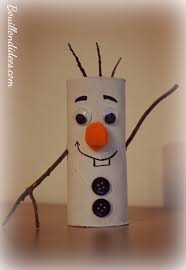 Recycler le rouleau de papier toilette est facile et amusant. Diy Special Noel Sapin Pere Noel Olaf Le Bonhomme De Neige