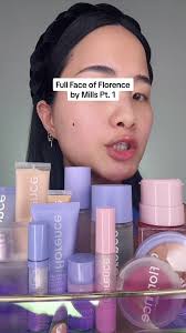Replying to @☆mill1e✩ yall relentless with the florence by mills request so  here it is 💜🙋🏻‍♀️🪻#makeupchallenge