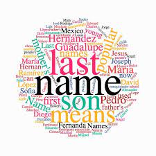 A person, for example may have two last names, one from their mother and one from their father. 10 Most Popular Last First Names Inside Mexico