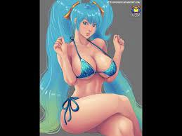 sona the big boobs on support - YouTube
