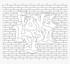Kizicolor.com provides a large diversity of free printable coloring pages for kids, coloring sheets, free colouring book, illustrations, printable pictures, clipart, black and white pictures, line art and drawings. Graffiti Word Coloring Pages Brick Wall Texture Hd Png Download Kindpng