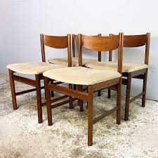 Furniture stores & designers in newton abbot. 4 X 1960 S Mid Century Dining Chairs By White Newton 160402