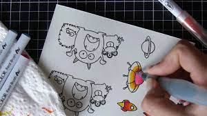 They usually include some or all of the following: Cardmaking With Stamps Creating A Space Scene Cardmaking Youtube