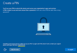 Windows Hello Fehler Wahrend Der Pin Erstellung Windows 10 Microsoft 365 Security Microsoft Docs