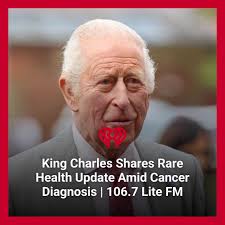 The British monarch shared insight into his recovery while visiting cancer  patients in the hospital.