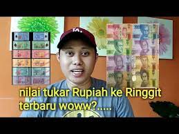 Rentang pergerakan rupiah hari ini diprediksi di sekitar level rp14.260—rp14.300 per dolar as. Review Nilai Tukar Ringgit Malaysia Ke Rupiah Indonesia Terbaru Youtube