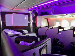 Review Virgin Atlantic 787 Upper Class London To New York Virgin Airlines Business Class Business Class Flight