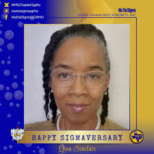 Happy Sigmaversary, Soror Gina Sinclair! Because of you, our sisterhood is  even GREATER! #SGRHO #SigmaSWR #SigmaGammaRho #NuEtaSigma  #GreaterWomenGreaterWorld #SchertzTX #Sigmaversary