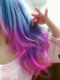 Beautiful blue and pink gradient hair. Pin On Kawaii Lifestyle