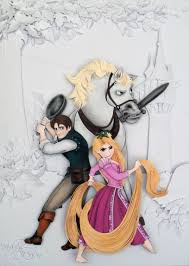 Enrolados Tangled Paper Sculpture By Vlady And Heleina Keiko Exposicao Disney In Paper Paper Artwork Paper Sculpture Paper Illustration