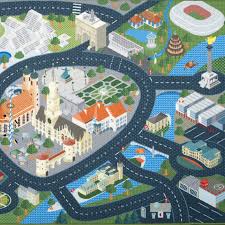 Durch regelmäßiges staubsaugen können sie zwar die oberfläche ihres. Cooler Munchen Spielteppich Von Heimatpiste Munchen Mit Kind