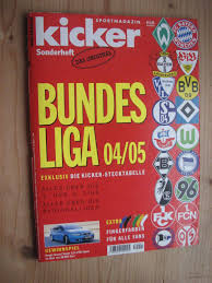 The season started on 22 august 2014 and the final matchday took place on 23 may 2015. Konvolut Kicker Sonderheft Bundesliga Superposten Buch Gebraucht Kaufen A02gyfhh01zzq