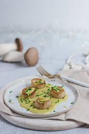 Champignons Comme Des Saint Jacques Entree De Noel Vegane Rose Citron Alimentation Blog Cuisine Vegane