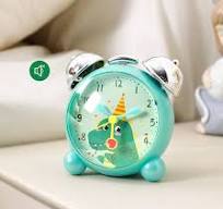 Twin Bell Alarm Clock, Cute Cartoon Animal Bedside Clock ...