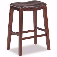 Saddle stools,padded cushion saddle ,bar stools with brass nailhead studs (set of 2),linen fabric backless counter stool & wooden legs, backless bar stool nailhead cushion ,grey (30 inch) 4.3 out of 5 stars 87. Brown 30 Padded Saddle Stool Hy 30brn Cambridge Home Afw Com