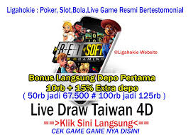 Pin Di Live Draw Taiwan 4d