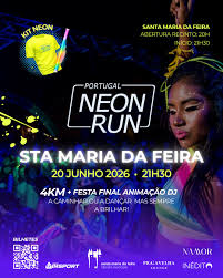 Capa do evento Neon Run Santa Maria da Feira