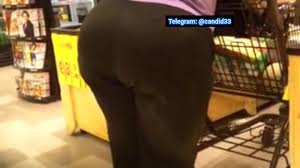 Bbw Big Butt Granny in Grey Sweats- Asswatching