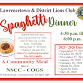 Spaghetti  Dinner event image