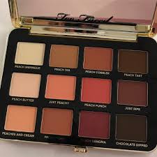 Jerrod Blandino Just Showed Off The Inside Of The Upcoming Too Faced Just Peachy Mattes Palette And It Looks Too Faced Just Peachy Skin Makeup Makeup Skin Care