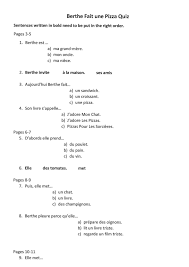 Quizzes For The Berthe The Witch Series Of Books Bonjour Berthe