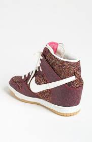 Nike womens hidden wedge heel sneakers shoes black patent leather hi sky dunk 6. Nike Dunk Sky Hi Liberty Hidden Wedge Sneaker Women Nordstrom All Nike Shoes Sneakers Womens Sneakers