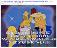 Here's everything to expect from the boxers. Floyd Mayweather Vs Logan Paul Image Gallery Sorted By Score Know Your Meme