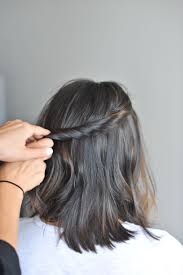 Twisted Half Up For Short Hair Tutorial My Style Vita Short Hair Updo Short Hair Tutorial Hair Tutorial