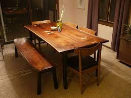 To learn more about this dining set or about other custom options contact us here. Hand Made Modern Walnut Dining Set With Maple Inlay By Tree On A Hill Workshop Custommade Com