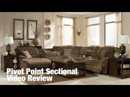 Pivot Point Sectional By Ashley Furniture Video Review Designer Furniture Warehouse Furniture Furniture Design Living Room Furniture
