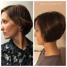 Reshaping Hair From Awkward Grow Out Phase To Cute Bob Cute Bob Hair Grow Out