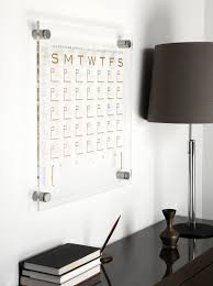 Dtbd Pure Wall Calendar Petite Lucite White Board Dry Erase Calendar Acrylic Decor Wall Calendar Dry Erase Calendar
