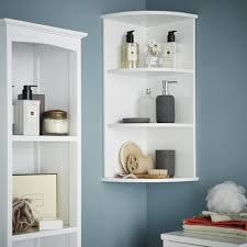 3 Tier Shaker Corner Shelf Store Bathroom Storage Cabinets Units Bathroom Corner Shelf Bathroom Corner Unit Room Shelves
