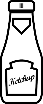 Free shipping on orders over $25 shipped by amazon. Bottle Clipart Ketchup Bottle Ketchup Bottle Clipart Black And White Png Download Full Size Clipart 494034 Pinclipart