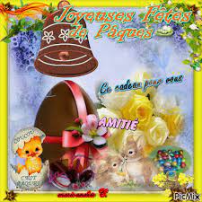 Je vous souhaite de passer malgré tout d'excellentes fêtes de pâques prenez bien soin de vous. Joyeuses Fetes De Paques Picmix