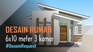 Jangan lupa, bagikan artikel ini kepada teman, saudara, suami/istri atau keluarga yang membutuhkan. Desain Rumah Minimalis Sederhana 6x10 Meter 3 Kamar 1 Lantai Youtube