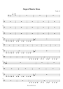 Super Mario Bros Sheet Music - Super Mario Bros Score • HamieNET.com