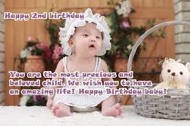 Feel free to share the birthday message with your granddaughter on her special day. Happy 2nd Birthday Wishes For 2 Year Old Baby Boy And Girl