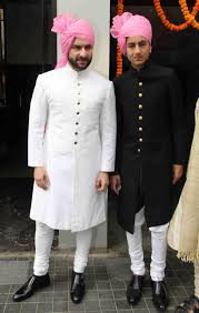 Soha Ali Khan Marries Kunal Khemu Saif Kareena Play Hosts Ndtv Movies Indian Groom Wear Wedding Dresses Men Indian Groom Dress Men