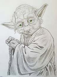 Yoda Star Wars Star Wars Drawings Star Wars Art Drawings Star Wars Fan Art