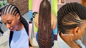 (psssst…our list of ideas below is the perfect place to start part the next section of hair that you want to cornrow right next to the first cornrow and repeat all the aforementioned steps until all of your hair. Trending Cornrows 2021 Best Cornrow Braids Hairstyles You Ll Like To Try Zaineey S Blog