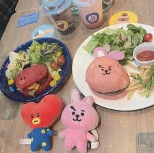 Celebrity partnerships have been strategic promotions for chains. Pin By ð'±ð'–ð'ð'ˆêµ¬ê¸° On Bt21 Kawaii Food Cute Food Food