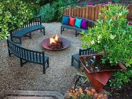 An outdoor fire pit set usually comes in a few different layouts — there is typically either a fire pit with four lounge chairs, or a fire pit with one sofa and two lounge chairs. Beautiful Fire Pit Seating Areas Modern Backyard Ideas
