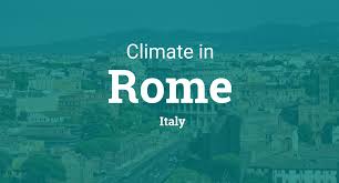Climate Weather Averages In Rome Italy
