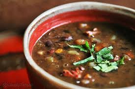 Black Bean Soup From Dried Beans With Ham Black Bean Soup Recipe Bean Soup Recipes Black Bean Soup Food Recipes