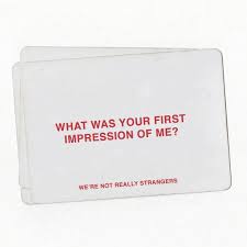 We Re Not Really Strangers On Instagram Tag A Friend And Play This Card Via Level 1 Perception Of T Perception Quotes Getting To Know Someone Cool Words