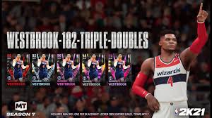 Who has the most triple doubles in a season? Fastest Easiest Way To Get Triple Doubles For Free Dark Matter Westbrook In Nba 2k21 Myteam Youtube