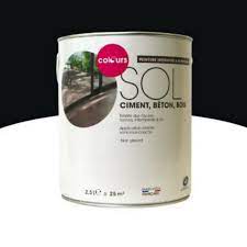 N'attendez plus pour en profiter! Peinture Sol Interieur Exterieur Colours Noir Satin 2 5l Castorama