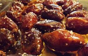 This page has a bunch of ancient roman food recipes. Dulcia Domestica Ancient Roman Stuffed Dates With Honey And Almonds Roman Food Ancient Recipes Medieval Recipes